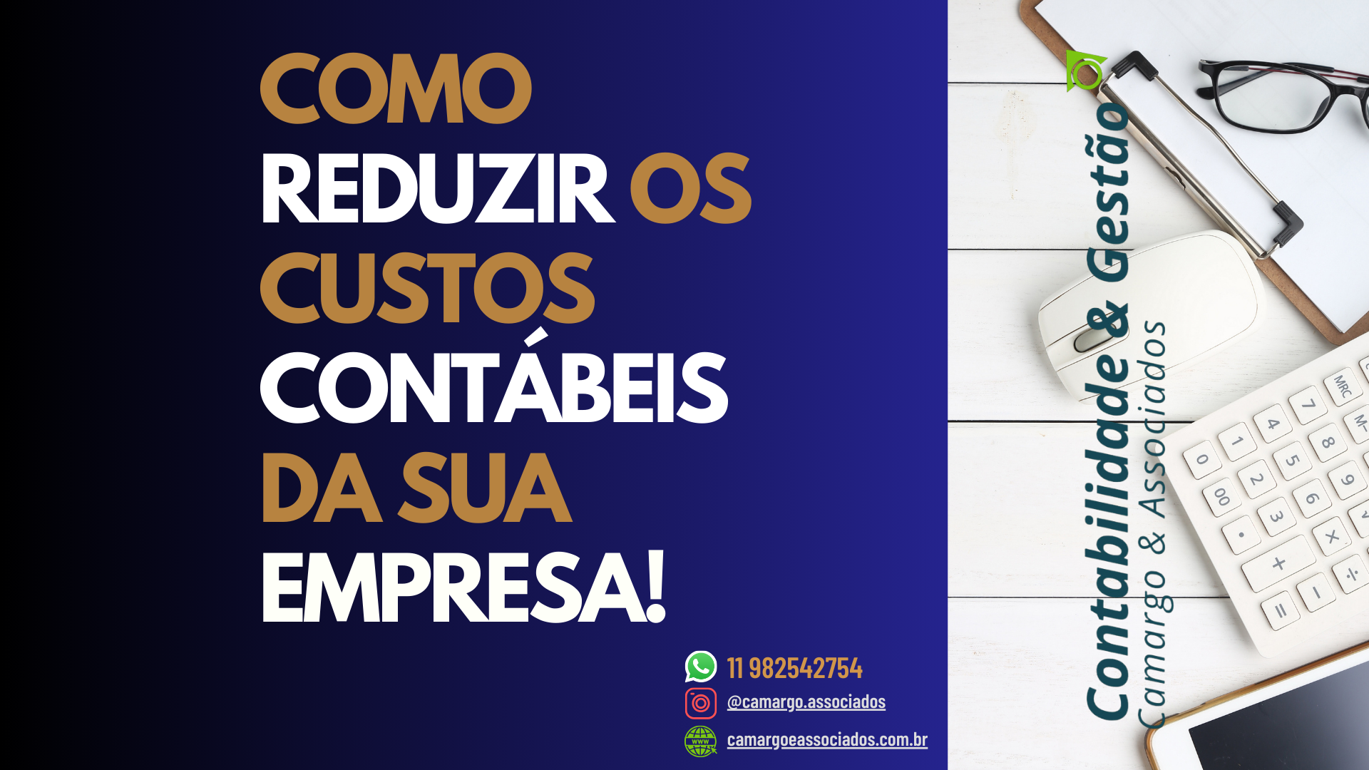 Como Reduzir os Custos Contábeis da Sua Empresa!